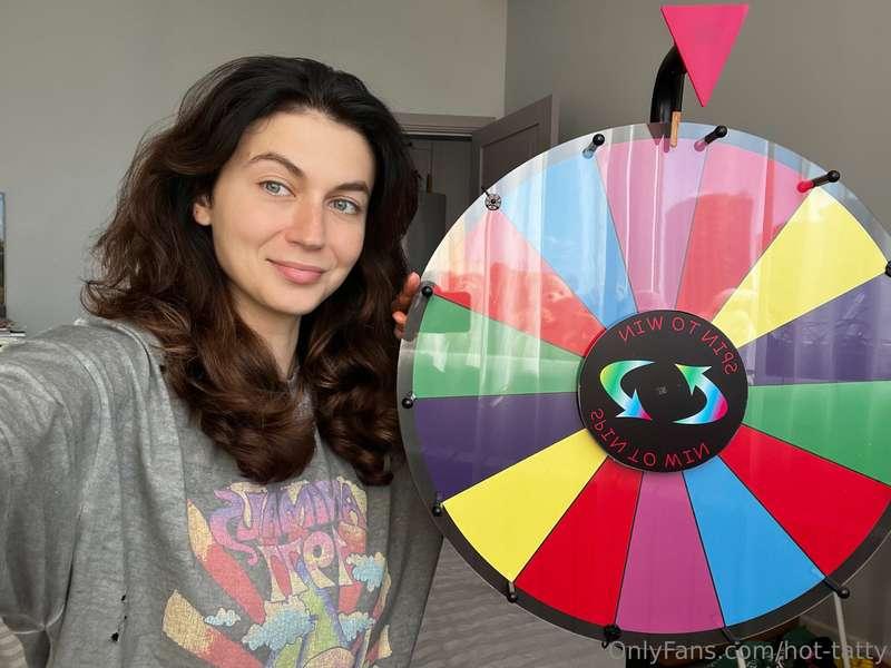 Ready to try your luck?🤯🤩  Tomorrow I'm launching the Wheel ..