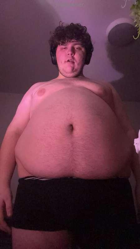 very high and fat as fuck