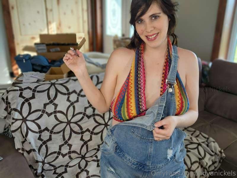 Overalls are my favourite for easy access 😏