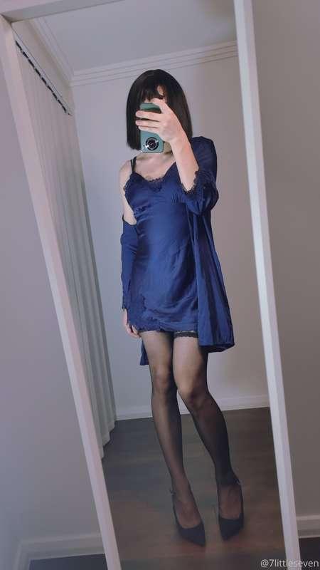 Wearing My Girlfriend's PJ... I think I am the sexier one...
