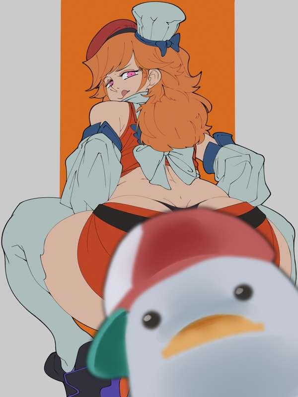 Chicken Butt Sketch