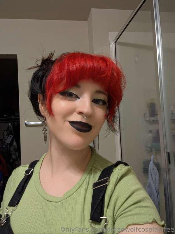 First time wearing some hair swords.