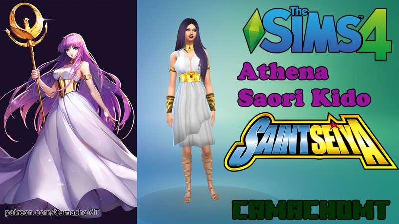 217 - Saori Kido (Athena) - Saint Seiya