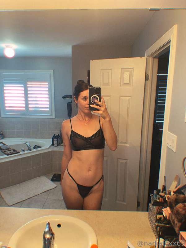 I love me a peekaboo bra