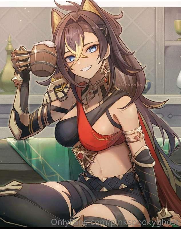 who would purchase a lewd dehya set to help me fund her full..