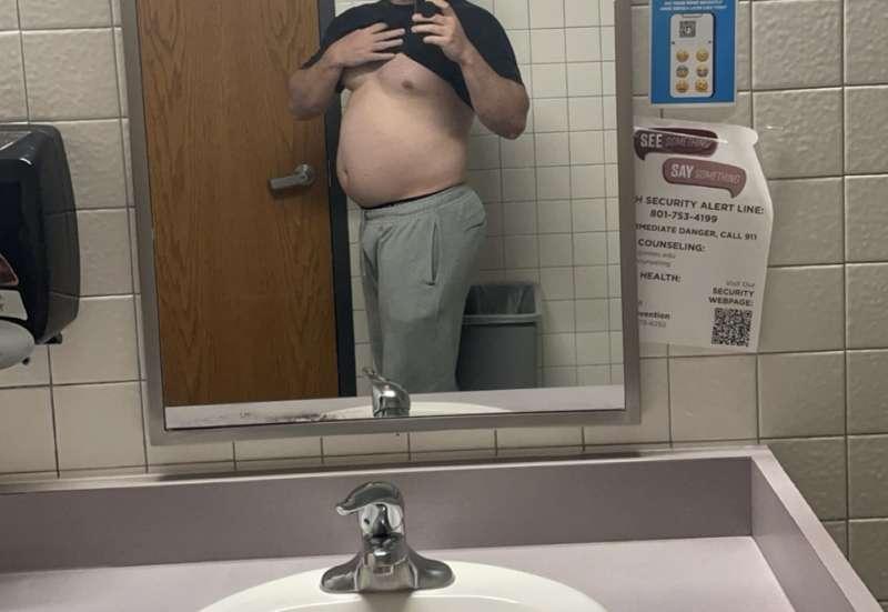 Here’s me not sucking in… posting some video of the gut on tier 2