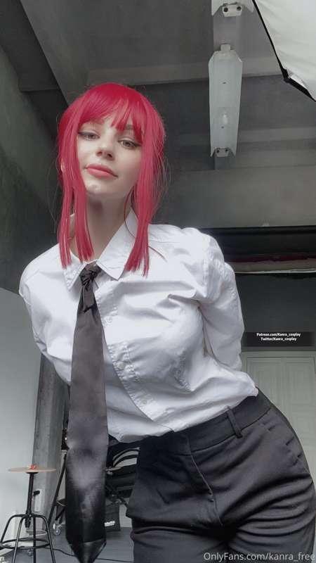 Was shooting Makima today for future months~
 I have such bi..
