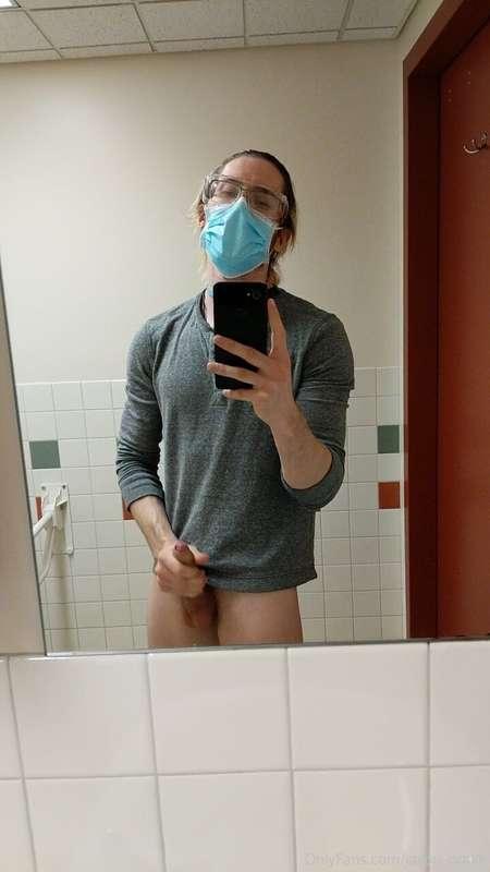 I got real horny at work and just had to play with myself. C..