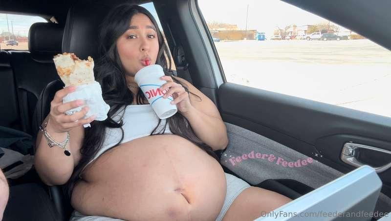 Car stuffings are where it’s at, I swear my stomach capacity..