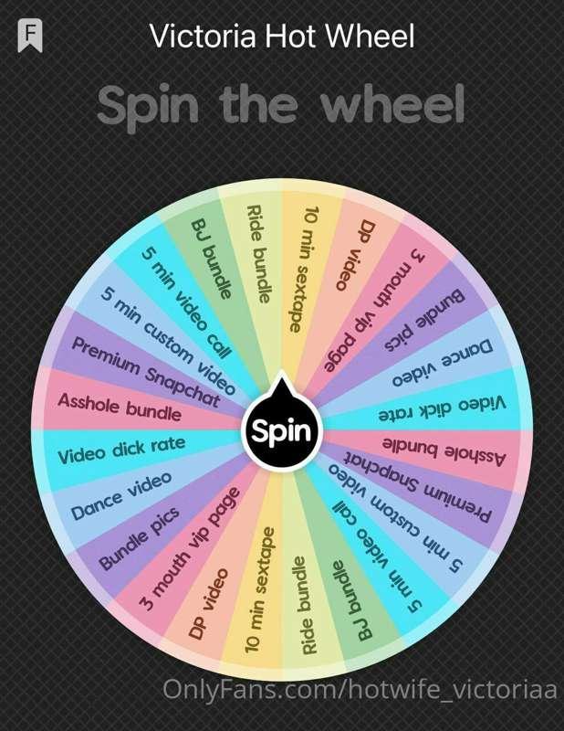 Available ✅ This is an unbelievable wheel with prizes worth ..