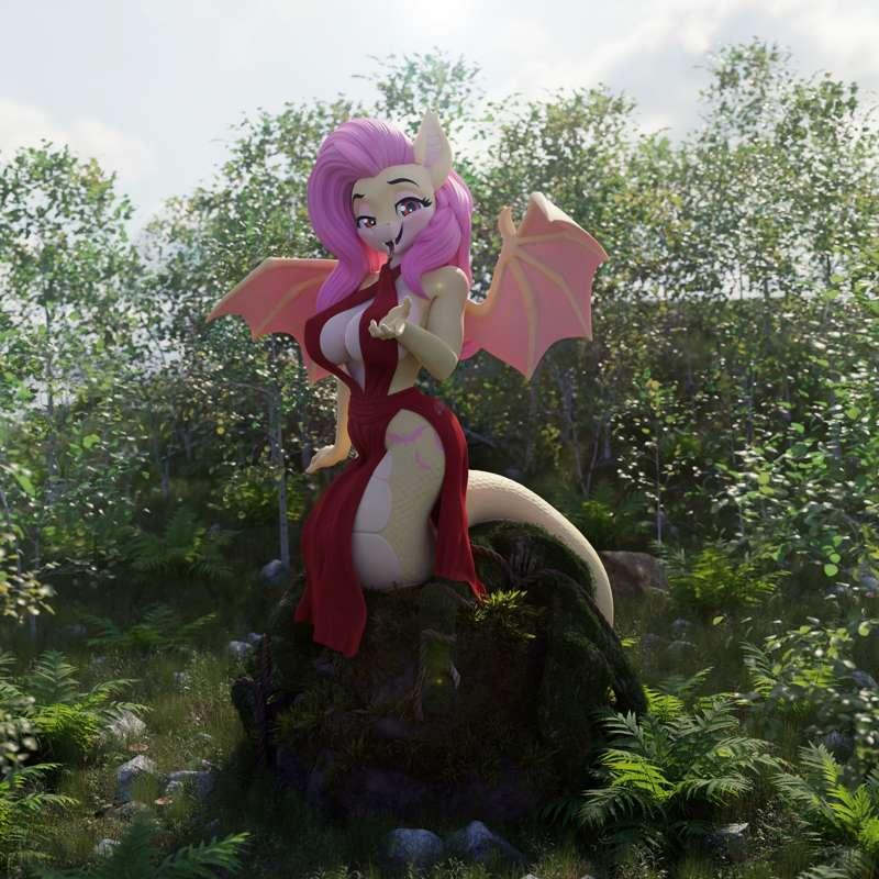 Fluttersnake renderings