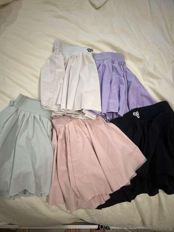 Choose Lily's Skirt🙈 want to control me, just a little? 💕 wi..