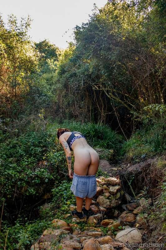 Somewhere out there is a hiker who got more of a view than t..