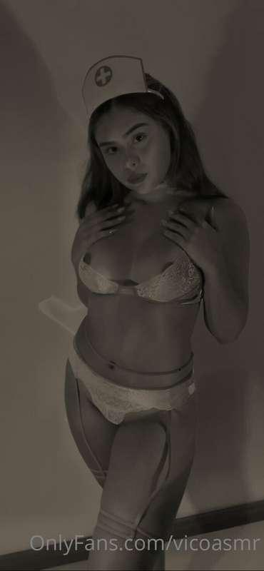 Te imaginas una enfermera como yo? 😈🤤