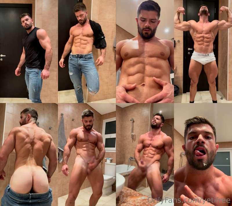 Video 124Also one of my best solo videos. I flex hard in the..