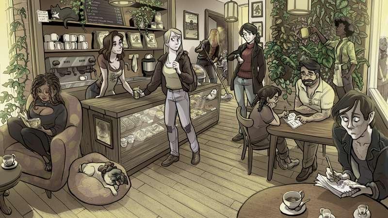 Coffeeshop AU print~