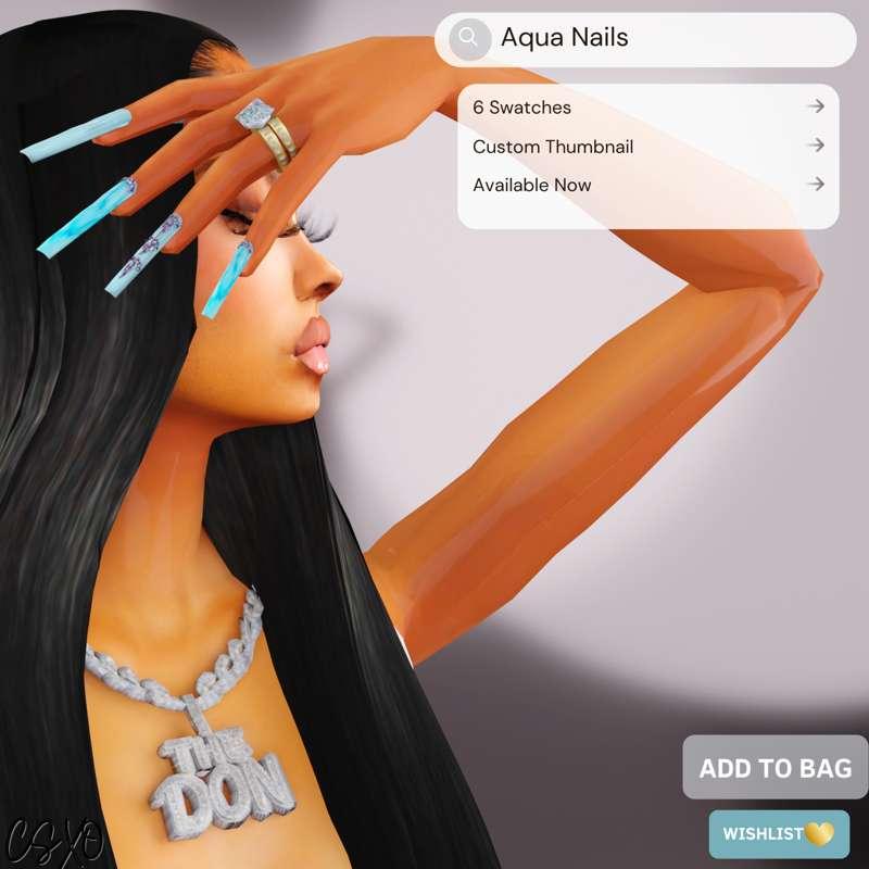 Aqua Nails 💦