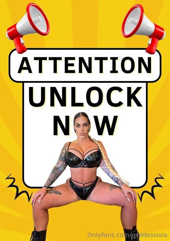 Unlock this if you want me to fuck your ass!