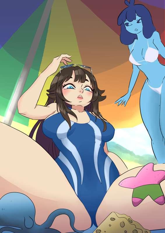 It's a Beach scene