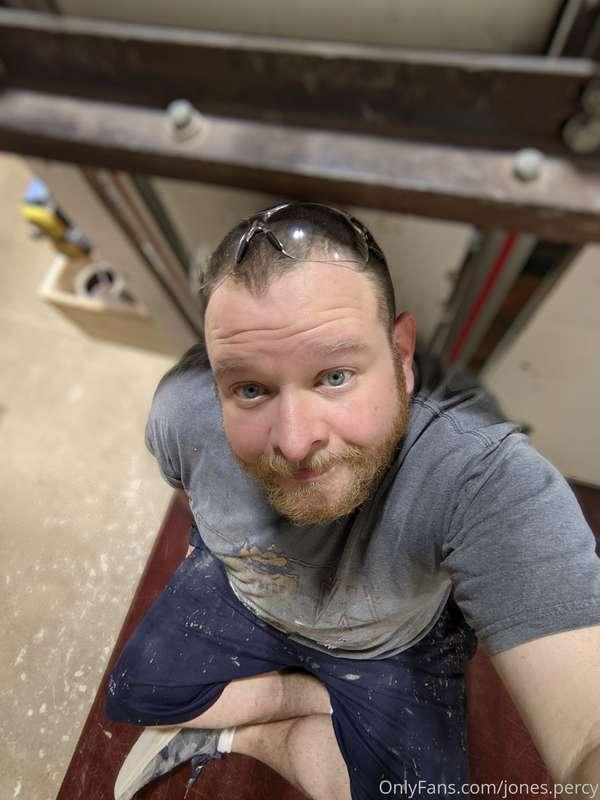 I'm a little dirty, from work. Not the same.....?