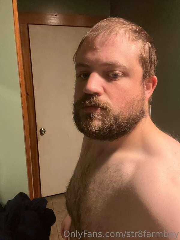 Nothing like a midnight shower and jerk!