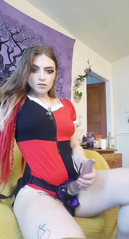 Come ride your Harley puddin' 😈