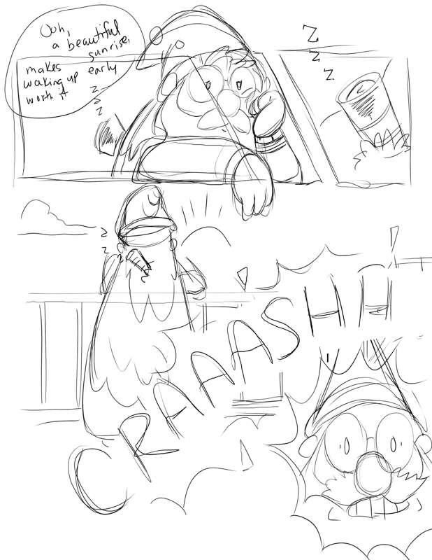 Captain Wizard (working title) - Page 1 Concepts