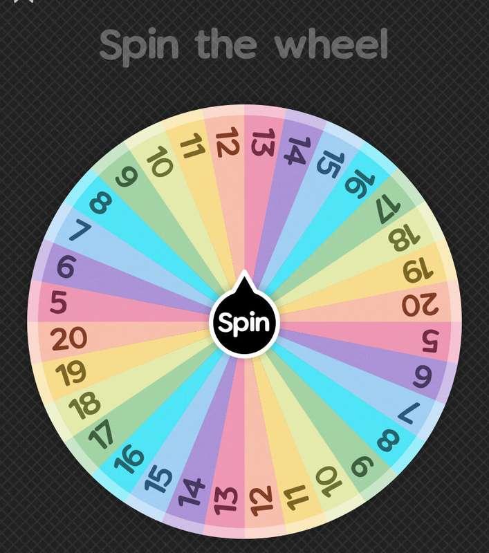 If anyone is interested in a findom wheel 