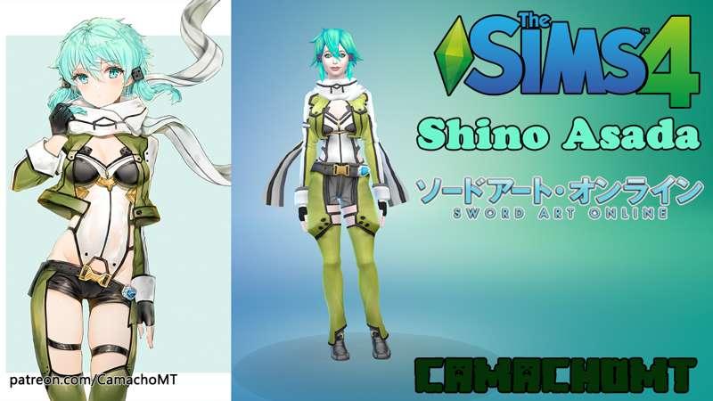 196 - Shino Asada - Sword Art Online