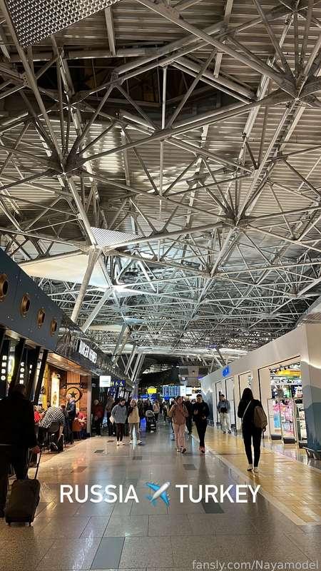 Hello my dear boys ❣️ 

I’m in the airport now and it’s my trip from Russia to Turkey for 10 days of vacation ❤️
It should be “very, sexy, hot” as my high heels teacher says 😌

So we are group of 25 gorgeous ladies going to Turkey for high heels dancing classes, parties and sunbathing 😄

Let’s keep in touch 😁😈
