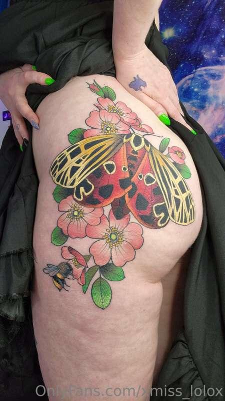 💕✨️ Ass tat! 1 month healed! ✨️💕