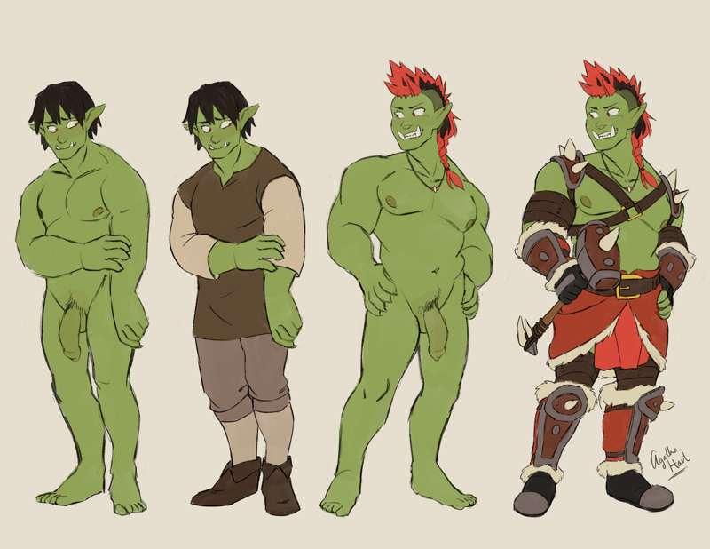 Orc!Eijirou Glow Up
