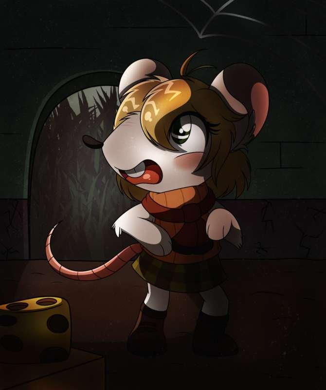 Mousy mouse in peril~
