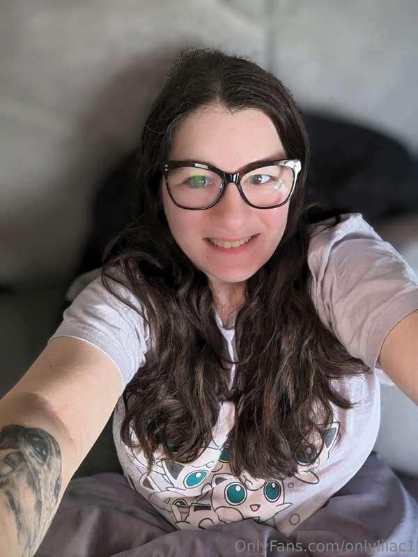 Just relaxing in bed waiting for the pokemon presents 🥰