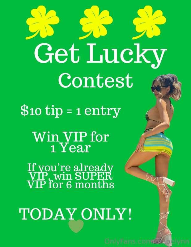Who wants to get lucky?🍀 In the spirit of St. Patty's, I'm r..