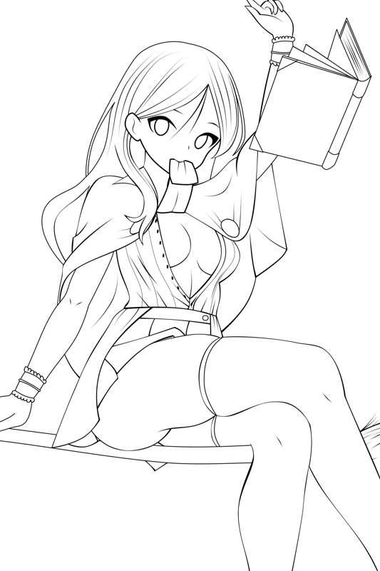 Charlotte Aulin WIP and lines
