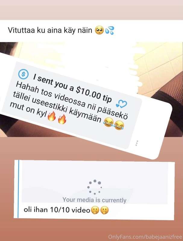 Tää pätkä muuten löytyy mun maksulliselta sivulta @babejaani..