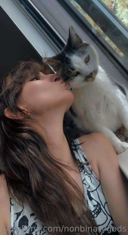 It’s not all kitties and kisses, but my baby boy wanted to j..