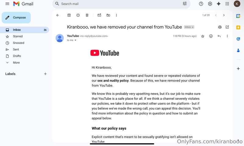 My YouTube was banned again… new channel ? I don’t even know..