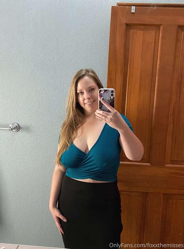 Too hot to wear much underneath this today!