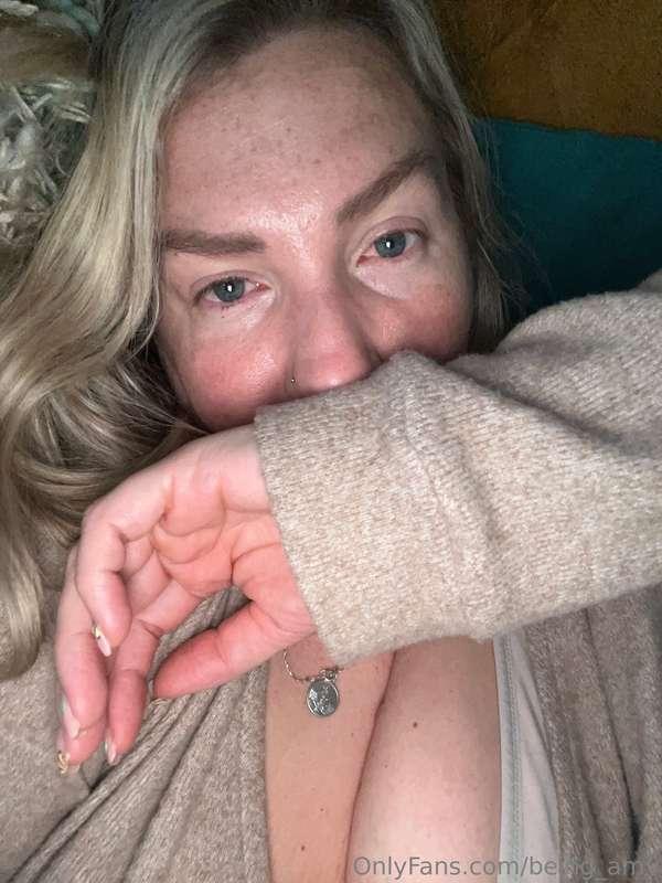 I think this is the first time ever I’ve been ill enough to ..