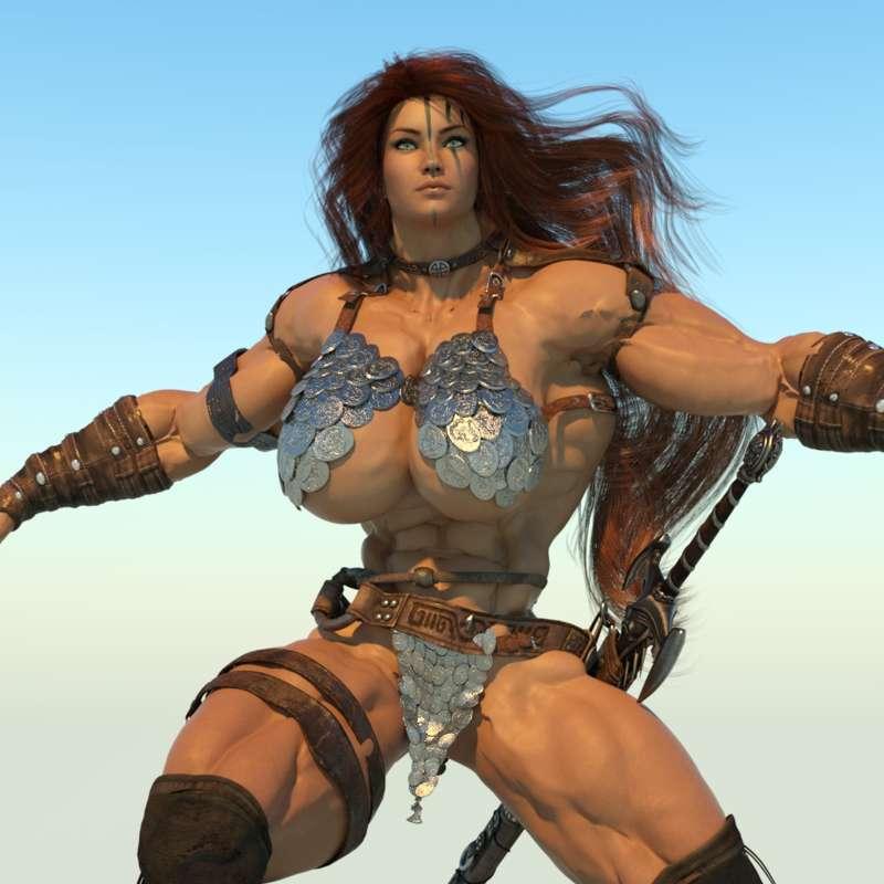 Red Sonja. She Devil with a sword.