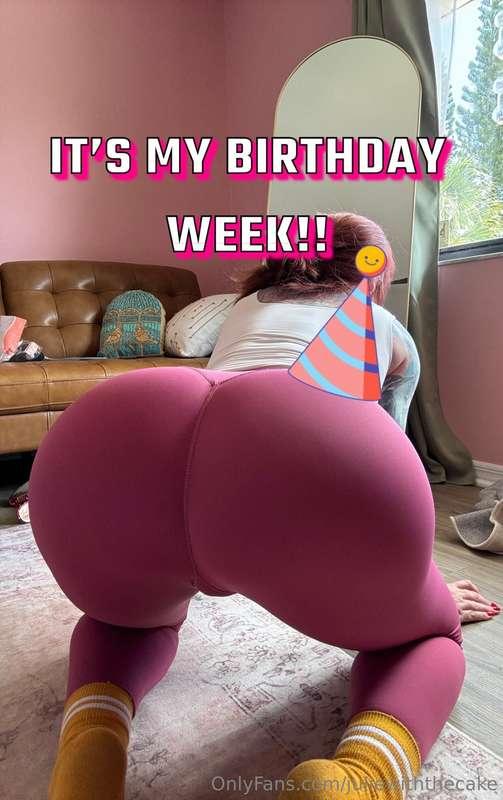 It’s my birthday this week! 🎉🥳 If you would like to treat me..