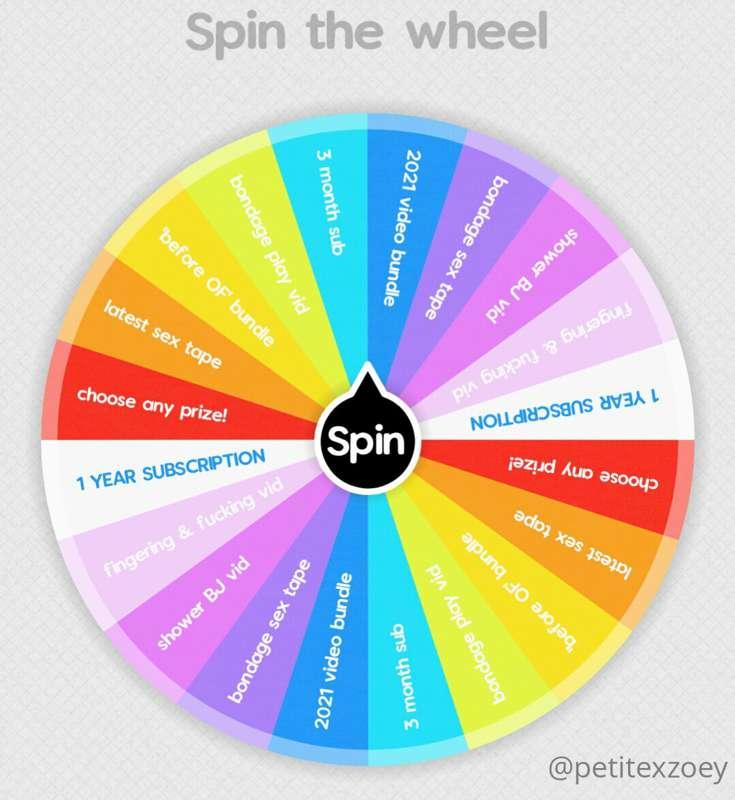 🎰 ***APRIL 'SPIN THE WHEEL'*** 🎰

***•••*** **$7 = 1 spin** ..