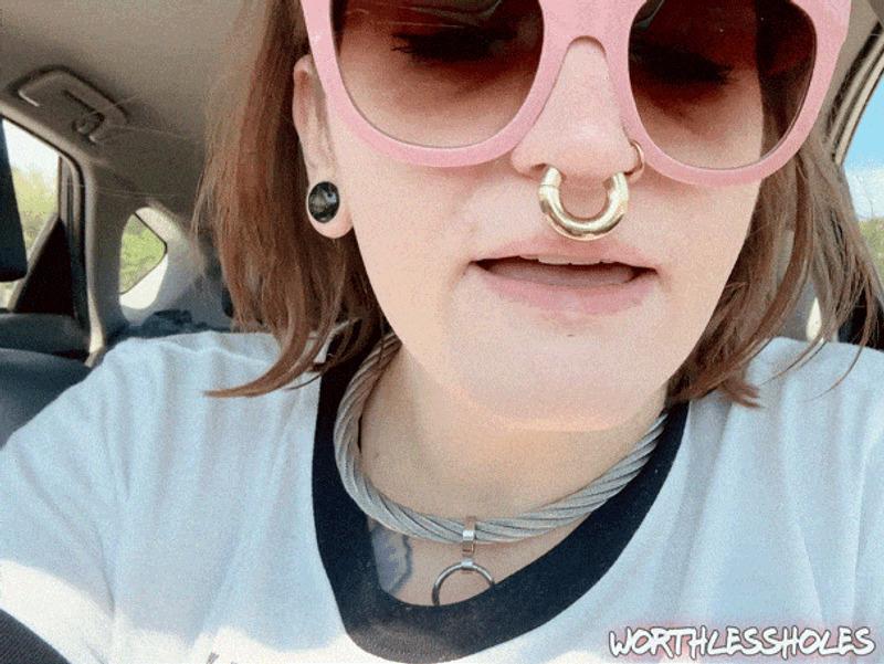 Working myself up to keeping my peehole plugged most of the day, even when out and about! Wasn’t sure I’d ever get here, but I’m really starting to love it and feel so comfortable with my bladder stuffed.

#peehole #pisshole #urethra #sounding #public #outdoors #car #pierced #piercing #pussy #cunt #solo #upskirt #masturbation #piss