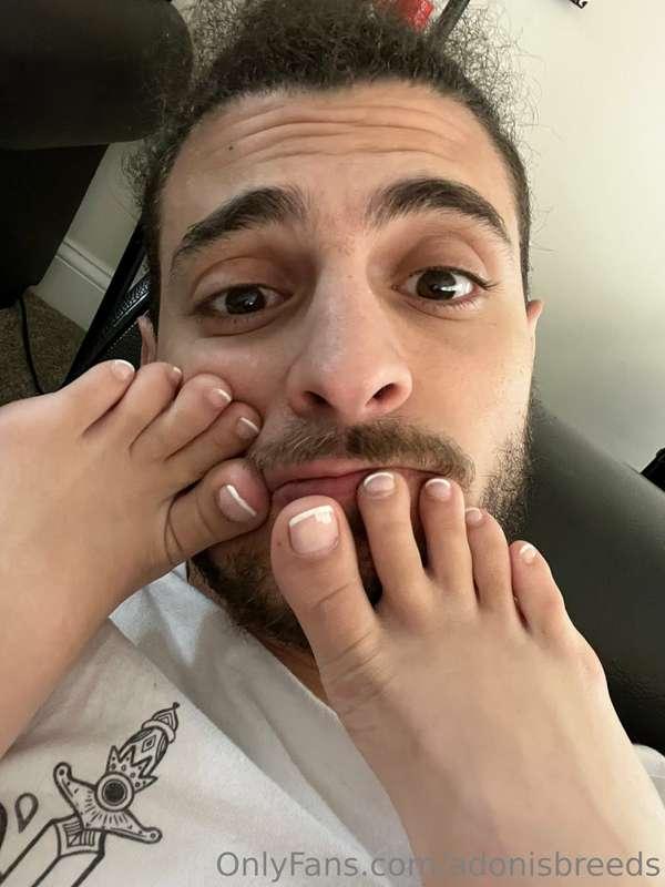 What would you do with toes like these in your face?