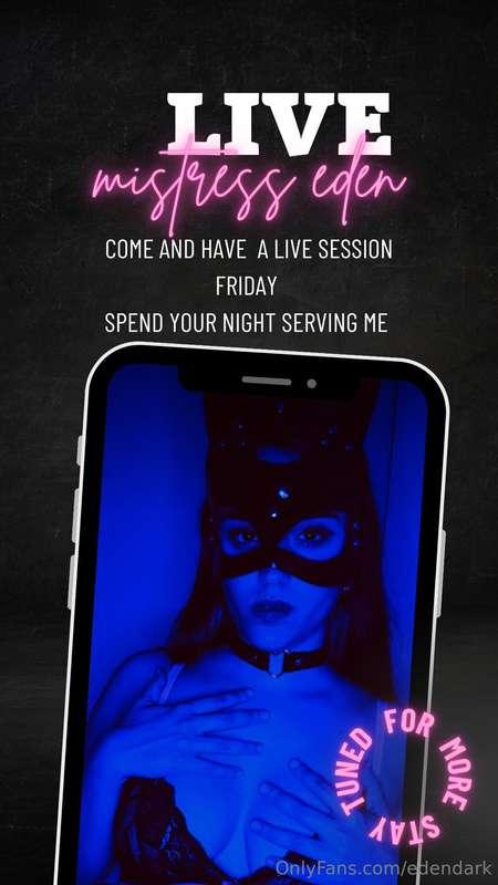 💕LIVE THIS FRIDAY!💕I'll see you all there stay tuned for mor..
