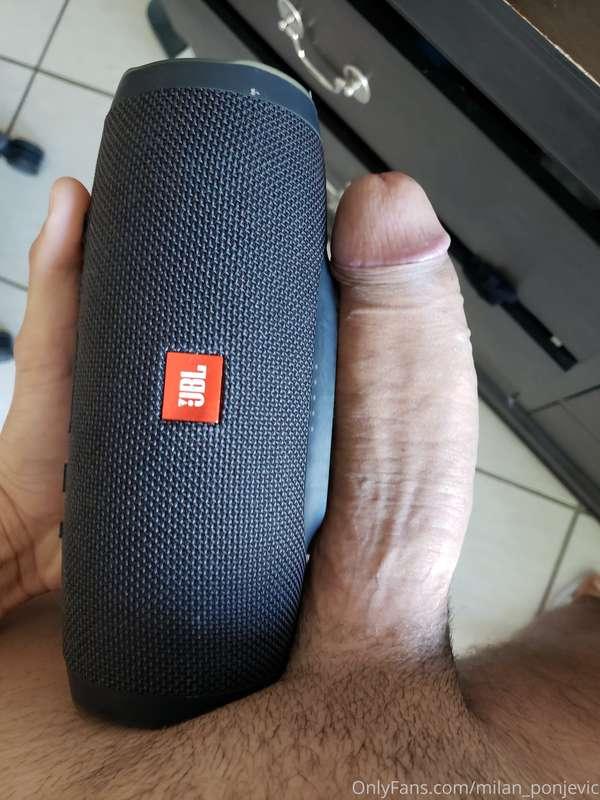 Big speaker or small dick?