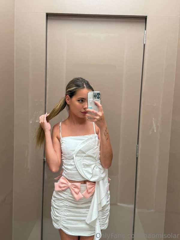 I think I look very feminine in this dress, what do you thin..