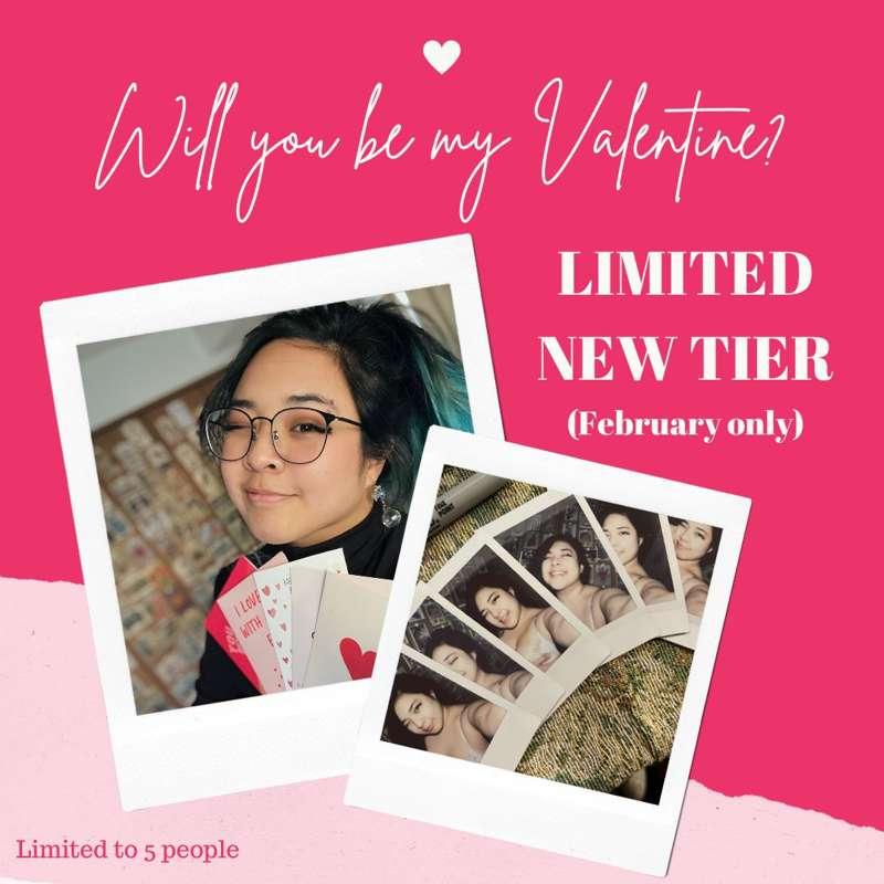 LIMITED NEW TIER: Be my Valentine ♥ (February only)
